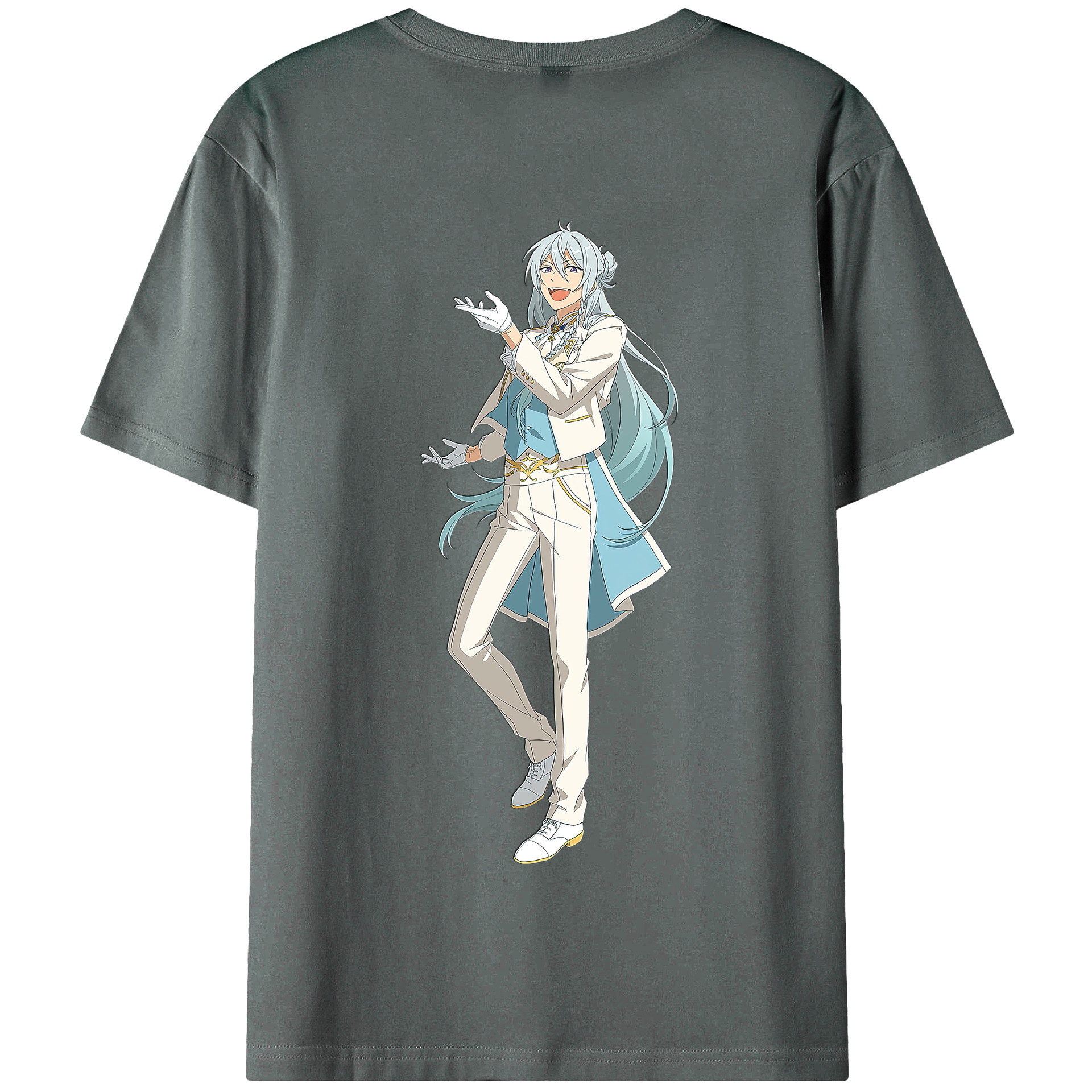 （画像用） あんさんぶるスターズ! Ensemble Stars 綿100％半袖Tシャツ（背面プリント）